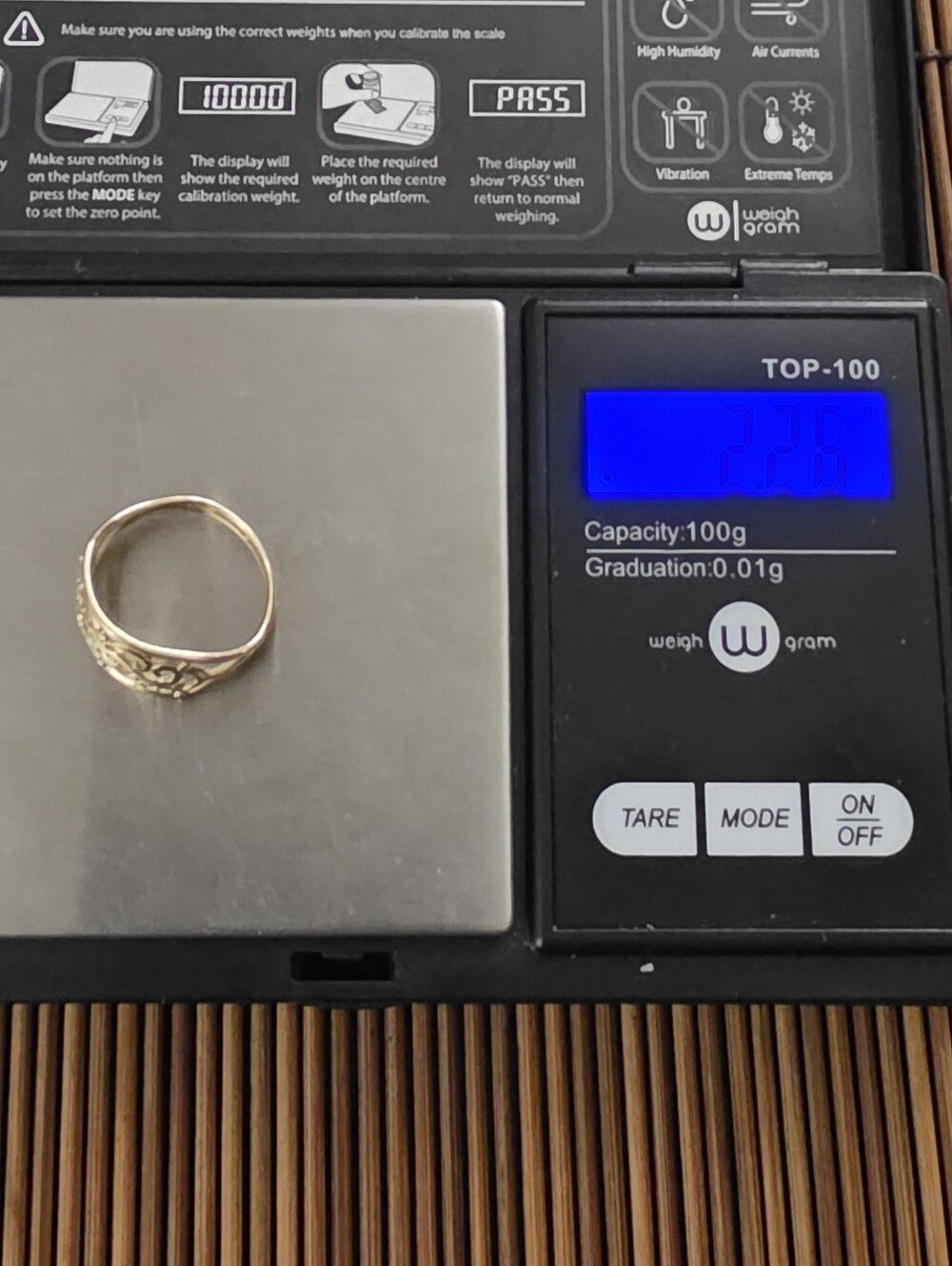 14k Filigree Yellow Gold Ring - Picture 12 of 12